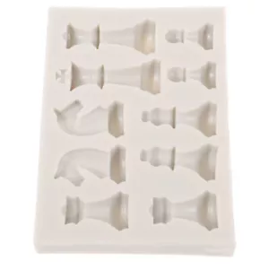 1 Set Schachform Schachfigurenform International Schachfigurenform Silikon - Bild 1 von 12