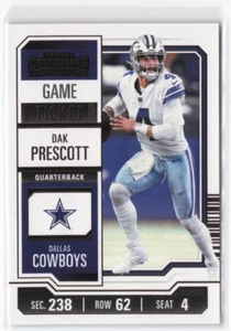 2023 Panini Contenders Dak Prescott #28 Game Ticket Bronze - Picture 1 of 2