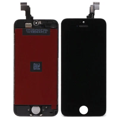 LCD Display Touch Screen Digitizer Assembly Replacement For iPhone 5C Black New - Image 1 of 2