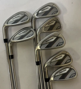 Callaway Mavrik LH 5-PW,AW True Temper XP 95g Stiff Steel STD Length/Lie NEW - Picture 1 of 11