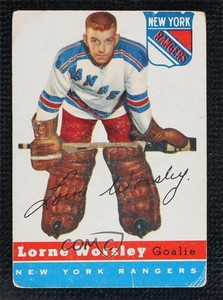 1954-55 Topps Gump Worsley #10 HOF