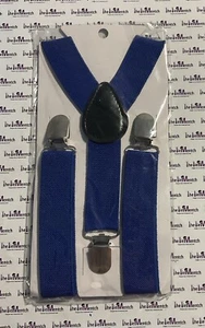 Unbranded Toddler Royal Blue Suspenders BRAND NEW - Picture 1 of 1