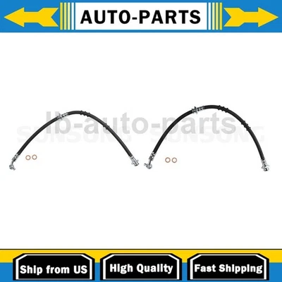 Linha de mangueira de freio dianteiro Sunsong 2 peças para 2003 2004 INFINITI I35 3,5L - Imagem 1 de 4