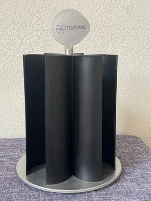 Tassimo Coffee Pod Spinner Storage Rack Lazy Susan Carousel Plastic - Image 1 of 3