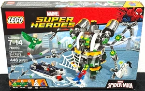 NEW! LEGO MARVEL SUPER HEROES 76059 - SPIDER-MAN: DOC OCK'S TENTACLE TRAP - Picture 1 of 6