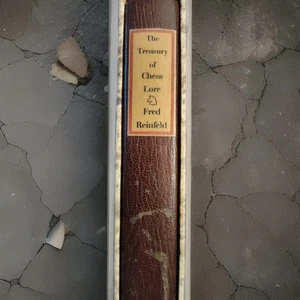Treasury of Chess Lore by Fred Reinfeld (1959) Custom Bookshelf Binding - Picture 1 of 6