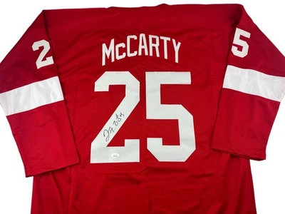 Darren McCarty Signed Autographed Red Jersey JSA COA Detroit Red Wings! - Image 1 of 2
