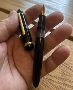 Geha 780? Piston Fill? German fountain pen, 14k Semi-Flex nib, 1950 + Ball Point - Picture 1 of 20