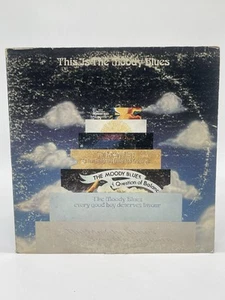 THIS IS THE MOODY BLUES 2-LP SET SEHR GUTER ZUSTAND + VINYL-SCHALLPLATTE GATEFOLD ASCAP 1974 - Bild 1 von 7