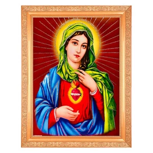 Foto impresa Madre María Zari en marco dorado (11 x 14 pulgadas) - Imagen 1 de 4