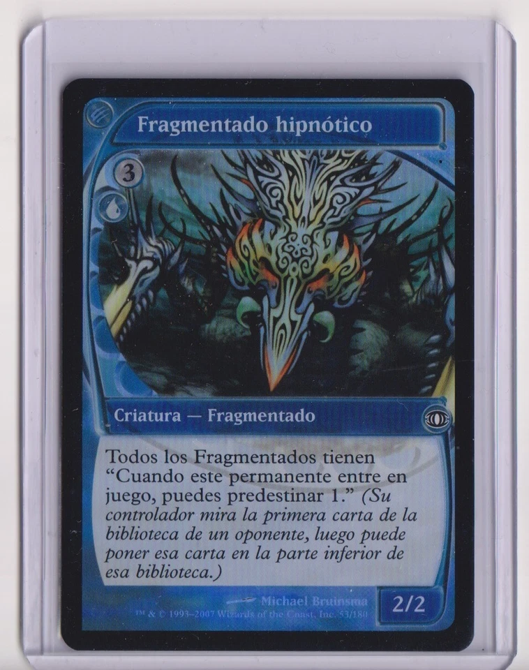 Magic: The Gathering Mesmeric Sliver Future Sight Foil (Spanish) LP - Image 1 of 1