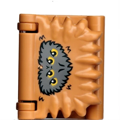 NUEVO LEGO - Accesorio Figura - Libro (Moderno) Colmillos + 4 Ojos Criatura x1 - Harry P Foto 1 de 2