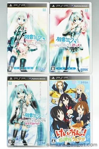 Hatsune Miku Project Diva 1+2nd#(Reprint)+ Extend & K-ON! Ho-kago Live!! PSP JPN - Picture 1 of 24