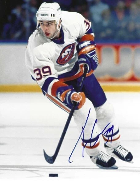  Foto autografiada 8x10 TRAVIS GREEN New York Islanders - con certificado de autenticidad Foto 1 de 1