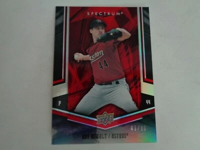 2008 Upper Deck Spectrum Roy Oswalt Card #41 Serial #41/99 - Image 1 of 2