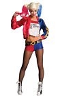 Harley Quinn Adult Costume Suicide Sqaud Official Fancy Dress Outfit Ladies Devi