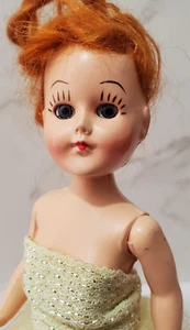 Vintage Ballerina Puppe 40er Jahre? Kopf dreht Beine beweglich biegsam Schlafaugen Orig Tutu - Bild 1 von 4