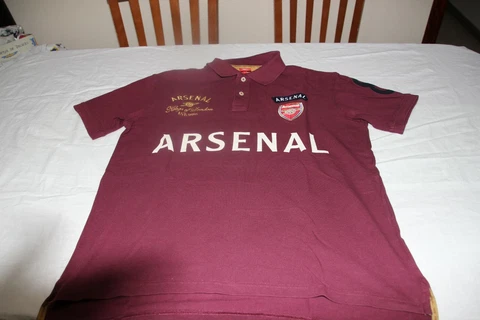 Polo Vintage of The Arsenal Et 1886 Brand Club Size L Model Cotizado Cover