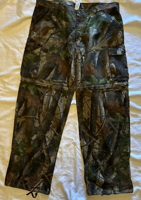 Vintage Liberty Realtree Camo Pants Men's XL Hunting/Fishing Cargo Pockets - Image 1 of 4