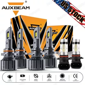 For Lincoln Navigator 2003-2006 AUXBEAM Canbus 6000K LED Headlight H-L Fog Light - Bild 1 von 12