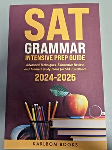 SAT Intensive Prep Guide Practice Tests For Success 2024 - 2025 By Coco Karlrom - Picture 1 of 2