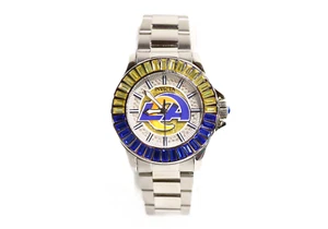 INVICTA NFL Lady 38mm Stainless Steel Silver White+Orange+Yellow+Purple dial - Picture 1 of 6