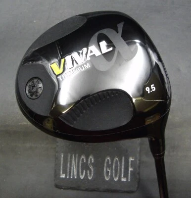 Alpha Vival Titanium 9.5° Driver Stiff Graphite Shaft Susas Grip - Image 1 of 4
