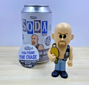 Funko Soda - WWE - Stone Cold Steve Austin w/ Belt Chase - 1 of 1,600 - Picture 1 of 6