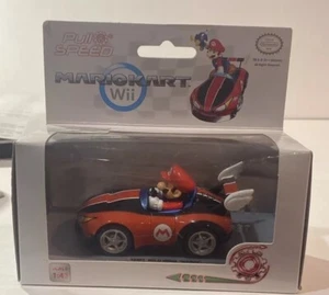Mario Kart Nintendo Wii 1:43 Scale Pull Speed 2010 Car Figurine Toy - Picture 1 of 2