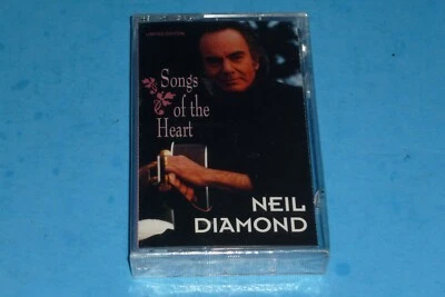 NEIL DIAMOND - "SONGS OF THE HEART" - BRAND NEW CASSETTE TAPE- FACTORY SEALED - Image 1 of 2