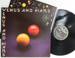 VENUS and MARS   WINGS    Paul McCartney    complete with posters and a sticker