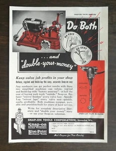 Vintage 1939 Snap On Tools Valve Refacer Original Ad 622 - Picture 1 of 1