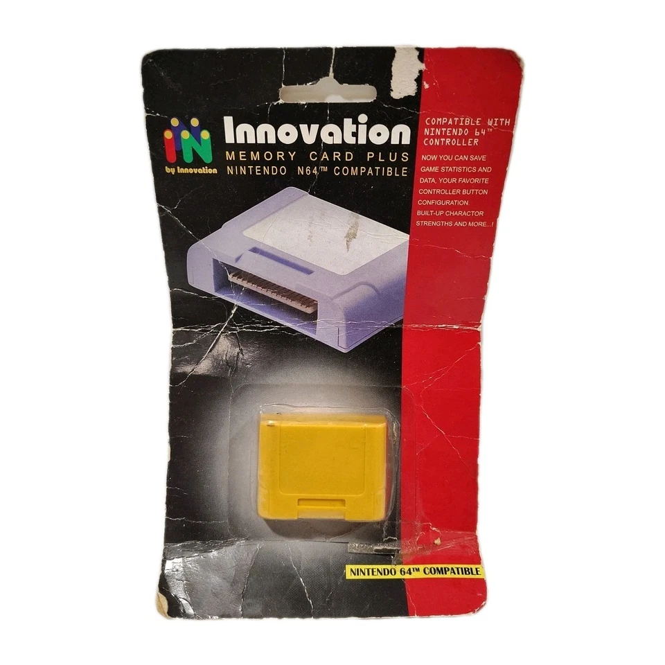 Nintendo 64 Game Controller Memory Pak By INNOVATION Sealed - Image 1 of 2