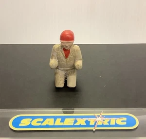 SCALEXTRIC TINPLATE MASERATI 250F oder FERRARI 375 (REPRO RUBBER DRIVER) ROT - Bild 1 von 4