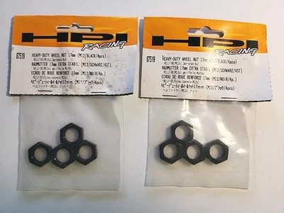 HPI 97519 Heavy Duty Wheel Nut 17mm 8pcs - Image 1 of 3