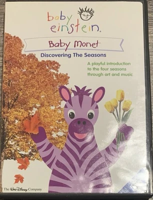 RARE! Black DVD Case Baby Einstein: Baby Monet Discovering The Seasons VERY GOOD - Image 1 of 4
