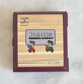 1983 Nintendo Game & Watch Multi Screen Mario Bros.  Fully Tested & Working