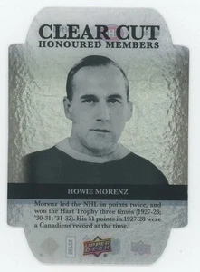 2012-13 Upper Deck Serie 1 Clear Cut Miembros Honorables Howie Morenz 50/100 - Imagen 1 de 3