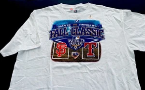 San Francisco Giants 2010 World Series Classic Majestic T Shirt XL New - Picture 1 of 9