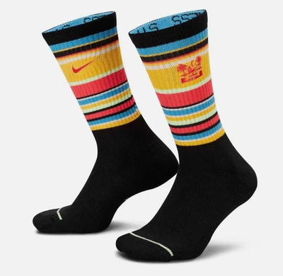 Nike Men’s LeBron James Elite Basketball Crew Socks Size M Men 6-8 - Image 1 of 4