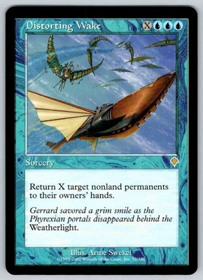 2000 Invasion Distorting Wake Rare #52 - Image 1 of 2