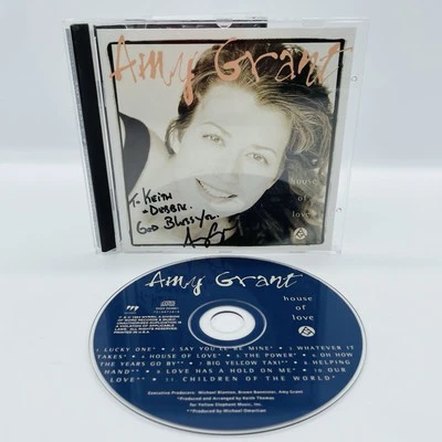 Amy Grant - House of Love (CD, 1994) Signed Autographed, Fast Free Shipping - Image 1 of 4