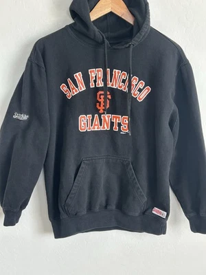San Francisco Giants Sweater Mens Black Medium Hoodie Stitches MLB *READ* - Image 1 of 4