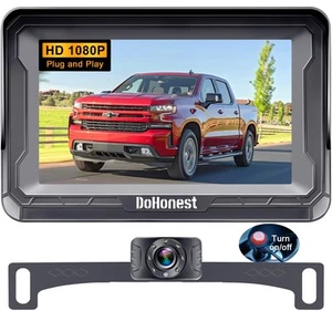 Backup Camera and Monitor Kit HD 720P Easy Installation for Car/Suv/Pickup/Tr... - Picture 1 of 9