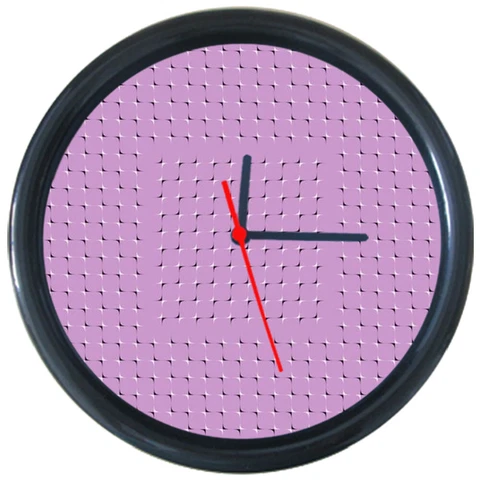295203 Purple Optical Illusions Psychedelic 3D Wall Clock Cover