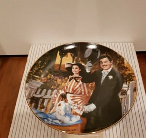 1989 W L George Gone With The Wind Collector's Plate Strolling In Atlanta #5287A - Picture 1 of 4