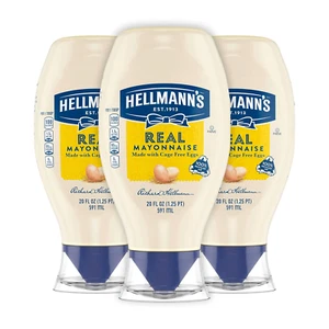 Real Mayonnaise Squeeze Bottle 3 Pack, Gluten Free, Cage-Free Eggs, 20 oz - Picture 1 of 8