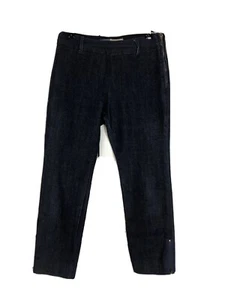 Capture Ladies Size 8 Blue Denim 7/8 Jeans With Ankle & Side Zip Excellent Cond - Picture 1 of 10