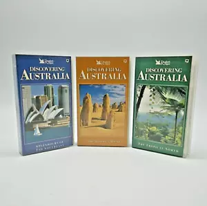 VHS x3 Reader's Digest Discovering Australia: Tropical North, Southeast, West - Picture 1 of 15