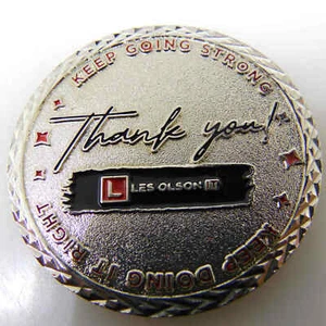KEEP GOING STRONG EXPLORE MORE IN 2024 CHALLENGE COIN - Picture 1 of 5